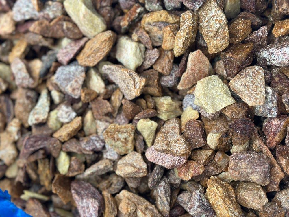 Златолит персиковый декоративная каменная крошка купить в Красноярском крае