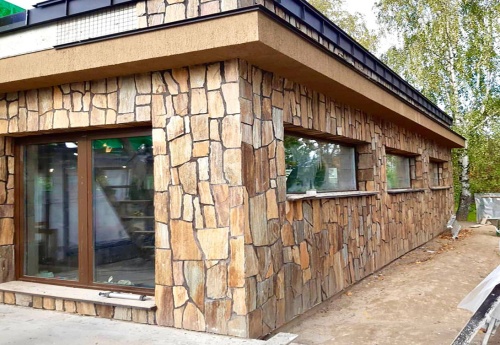 Плитняк кора дерева для фасада купить в Красноярском крае