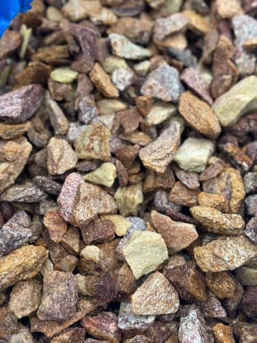 Златолит персиковый декоративная каменная крошка купить в Красноярском крае