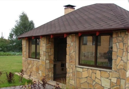 Плитняк златолит жёлтый золотистый для фасада 1,5-3см купить в Красноярском крае