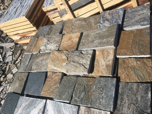 Плитка пилёная златолит Уральский для фасада купить в Красноярском крае