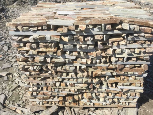 Горбушка златолит золотистый для облицовки купить в Красноярском крае