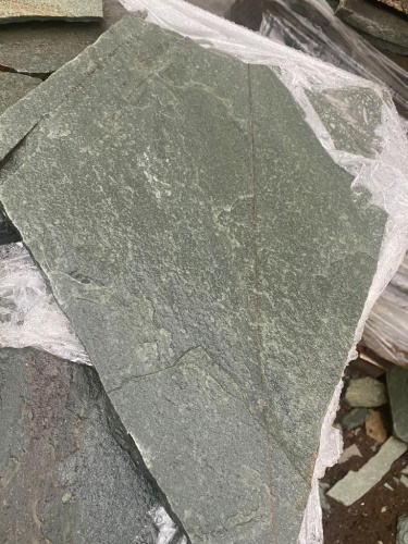 Плитняк златолит зелёный для цоколя, отмостки купить в Красноярском крае