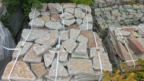 Гранитный плитняк галтованный для парковки купить в Красноярском крае