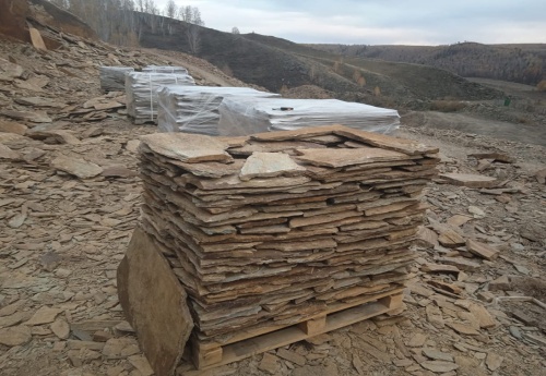 Плитняк кора дерева для цоколя, отмостки купить в Красноярском крае