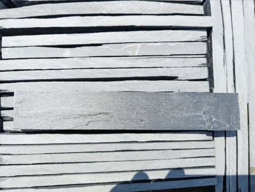 Плитка чёрная из натурального камня фасадная 30 см * 5 см, толщина 7 мм -30 мм купить в Красноярском крае